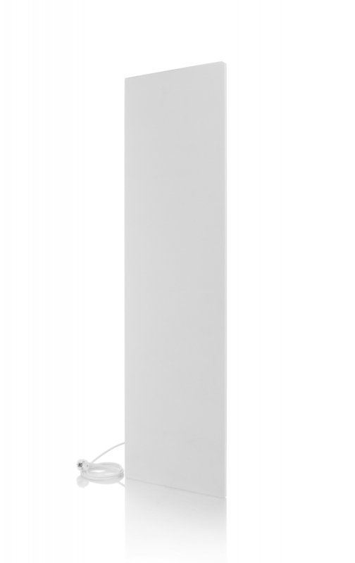 Infrarot-Strahlungsheizpaneel "Marmor Thassos Astera" 800W (118x32 cm) - zum Schließen ins Bild klicken