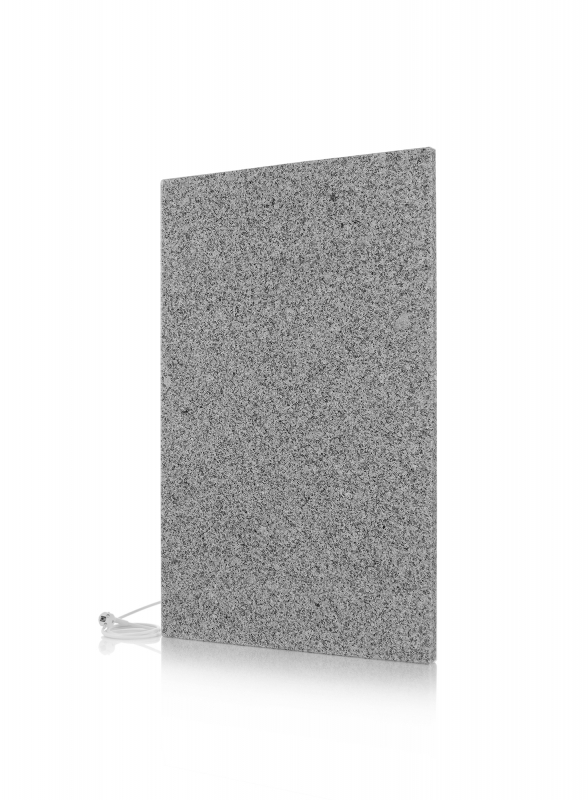Infrarot-Strahlungsheizpaneel "Granit Grau/Weiß" 1200W (98x62 cm) - zum Schließen ins Bild klicken