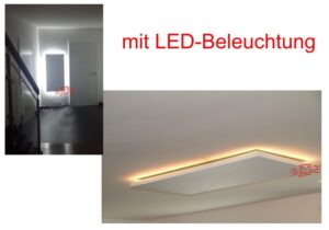 Heizpaneel 600W mit LED Beleuchtung