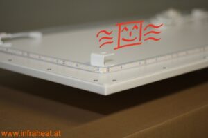 Infrarot-Heizpaneel mit LED-Beleuchtung