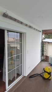 Terrassenheizung NIC Dunkelstrahler Sommergarten Zillingdorf