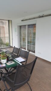Terrassenheizung NIC Dunkelstrahler Sommergarten Zillingdorf