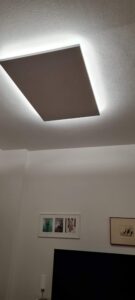Infrarot Heizpaneel LED Beleuchtung Smart Home Thermostat
